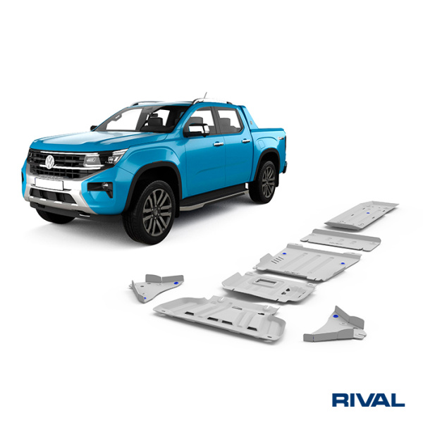 Skid Plates (Sets) Ford Ranger 2022-;  Volkswagen Amarok 2023-; 2 l. / diesel; 3 l. / diesel